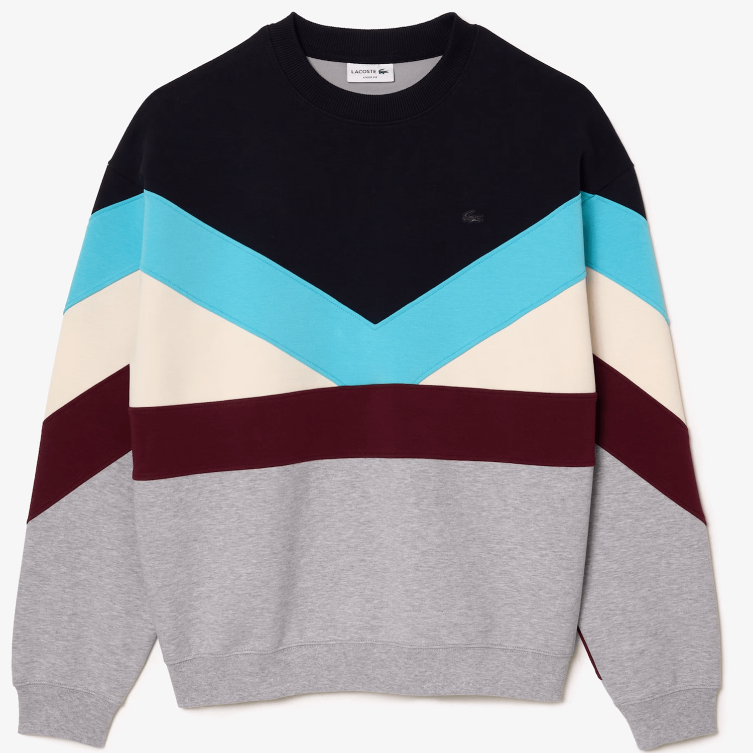 Lacoste Double Sided Colourblock Sweater