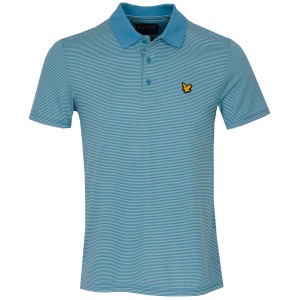 Lyle & Scott Microstripe Golf Polo Shirt