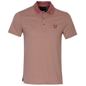 Lyle & Scott Microstripe Golf Polo Shirt