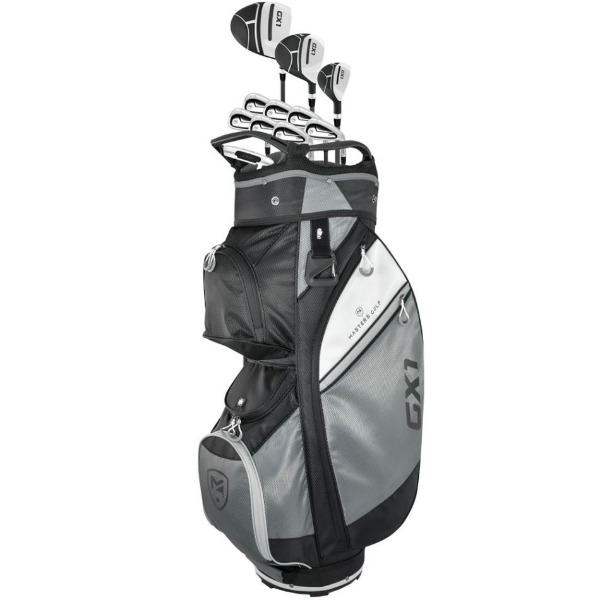 Masters GX1 Mens 12 Piece Golf Package Set Graphite