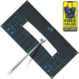 Me and My Golf The Ball Striker Alignment Golf Towel