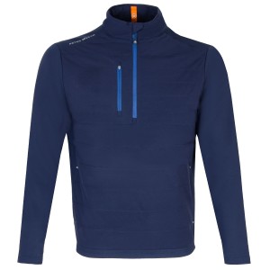 Peter Millar Weld Elite Hybrid Zip Neck Sweater