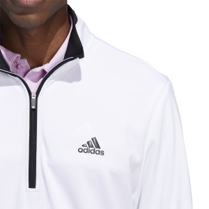 adidas UPF LC Zip Neck Sweater