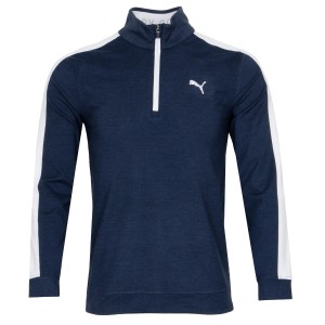 PUMA Cloudspun T7 Zip Neck Sweater