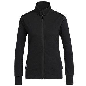 adidas Textured Full Zip Ladies Golf Jacket