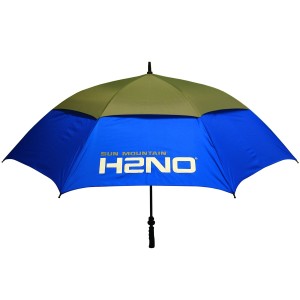Sun Mountain H2NO 68 Inch Double Canopy Golf Umbrella