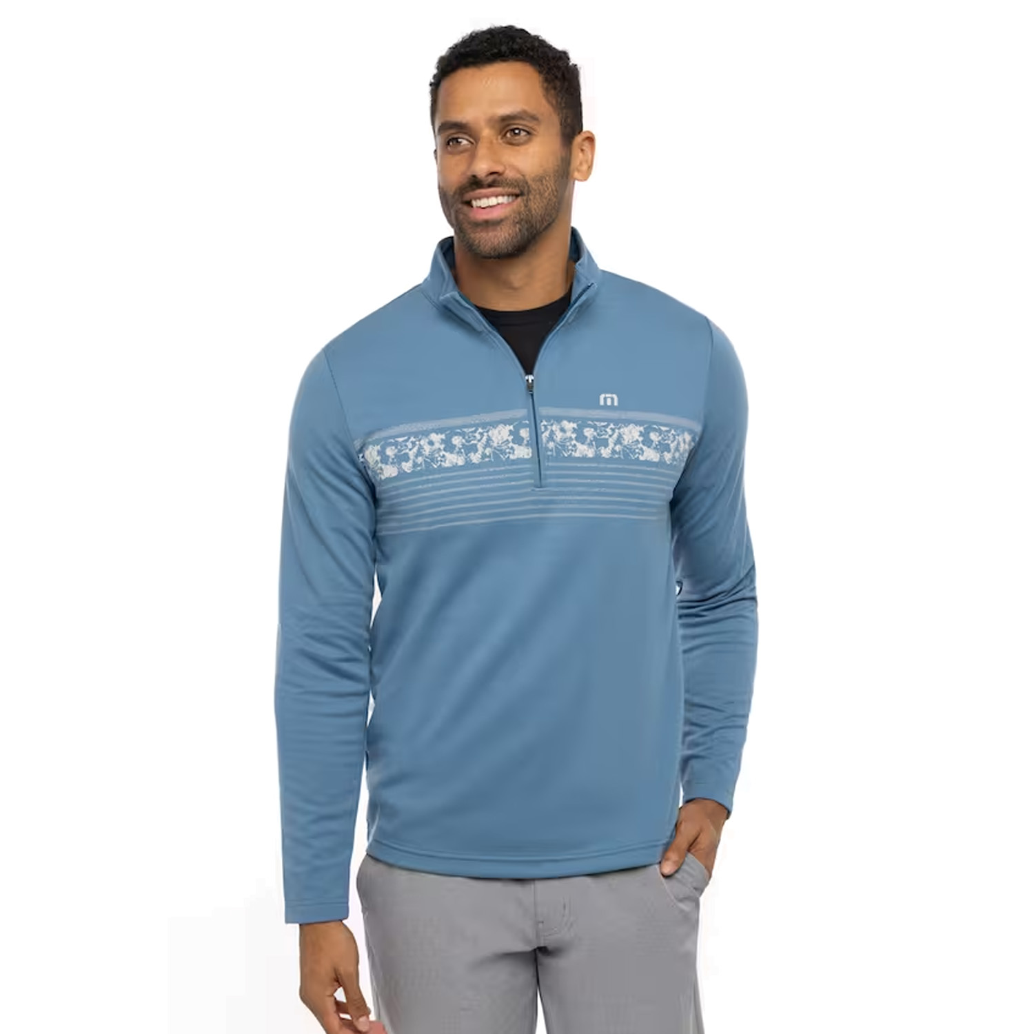 TravisMathew Upgraded Zip Neck Sweater