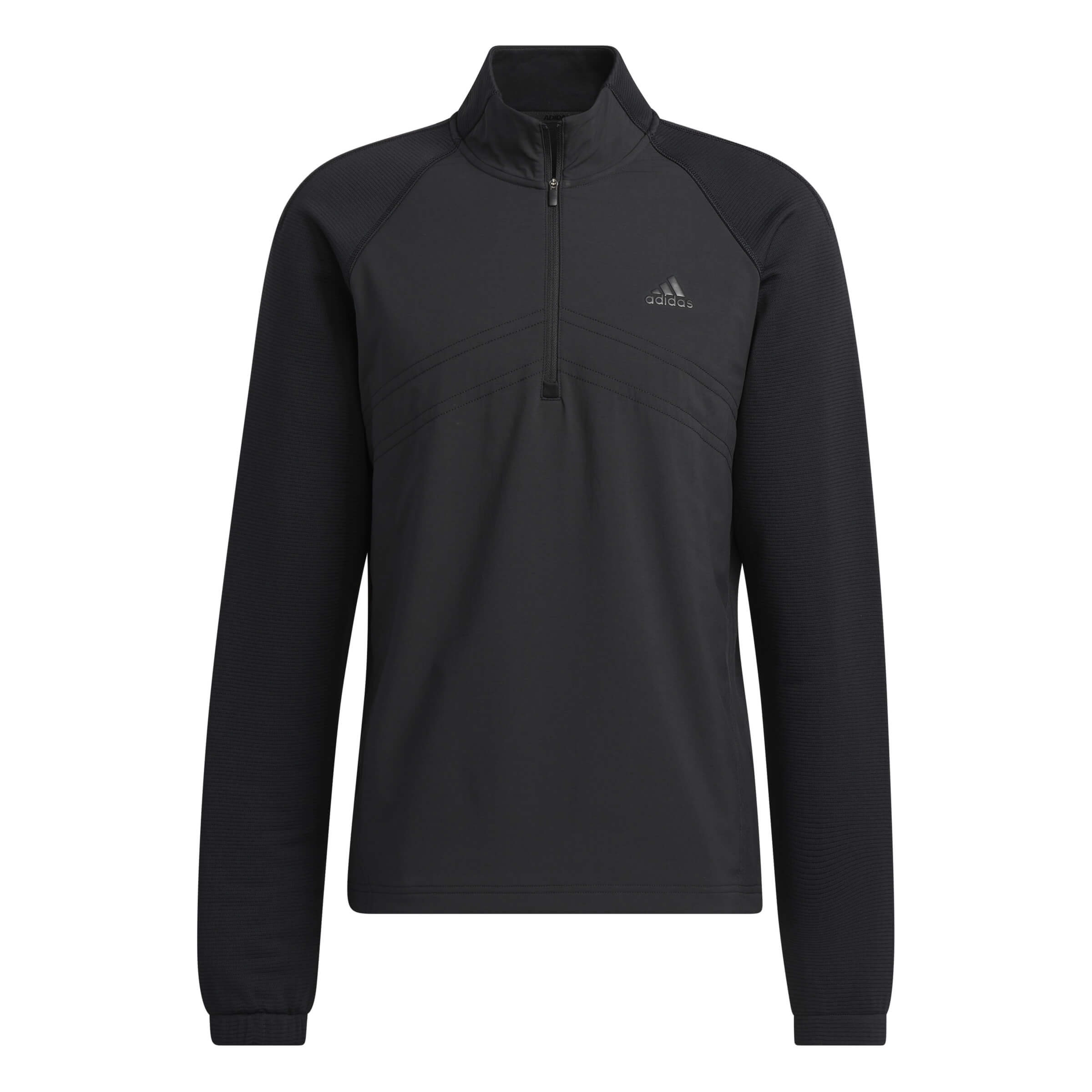 adidas Fleece Zip Neck Sweater