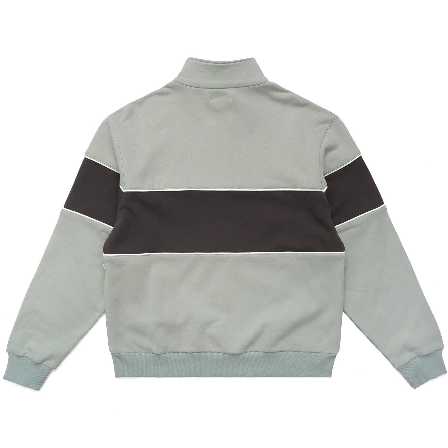 Malbon Collegiate Zip Neck Sweater