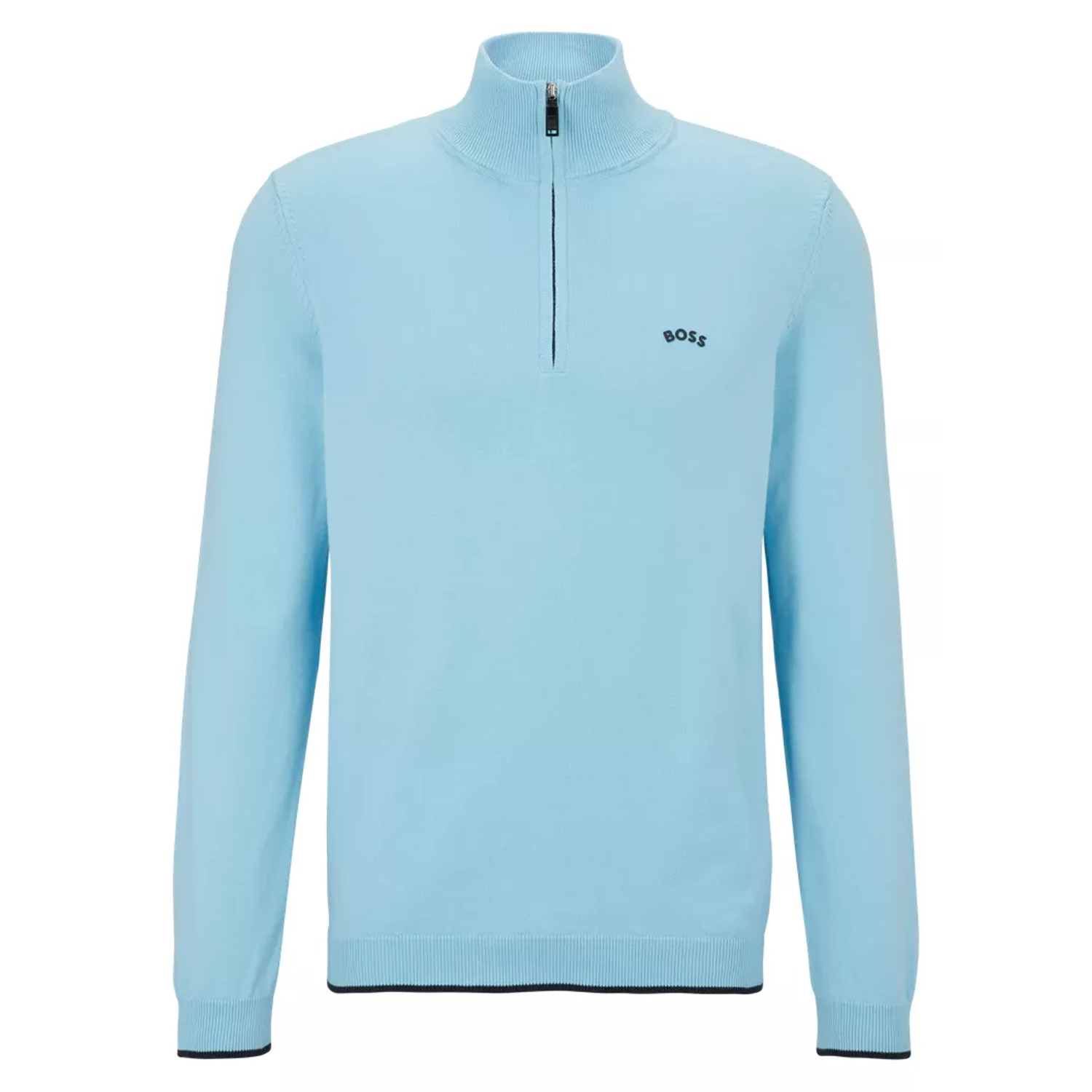 BOSS Zallo Zip Neck Sweater