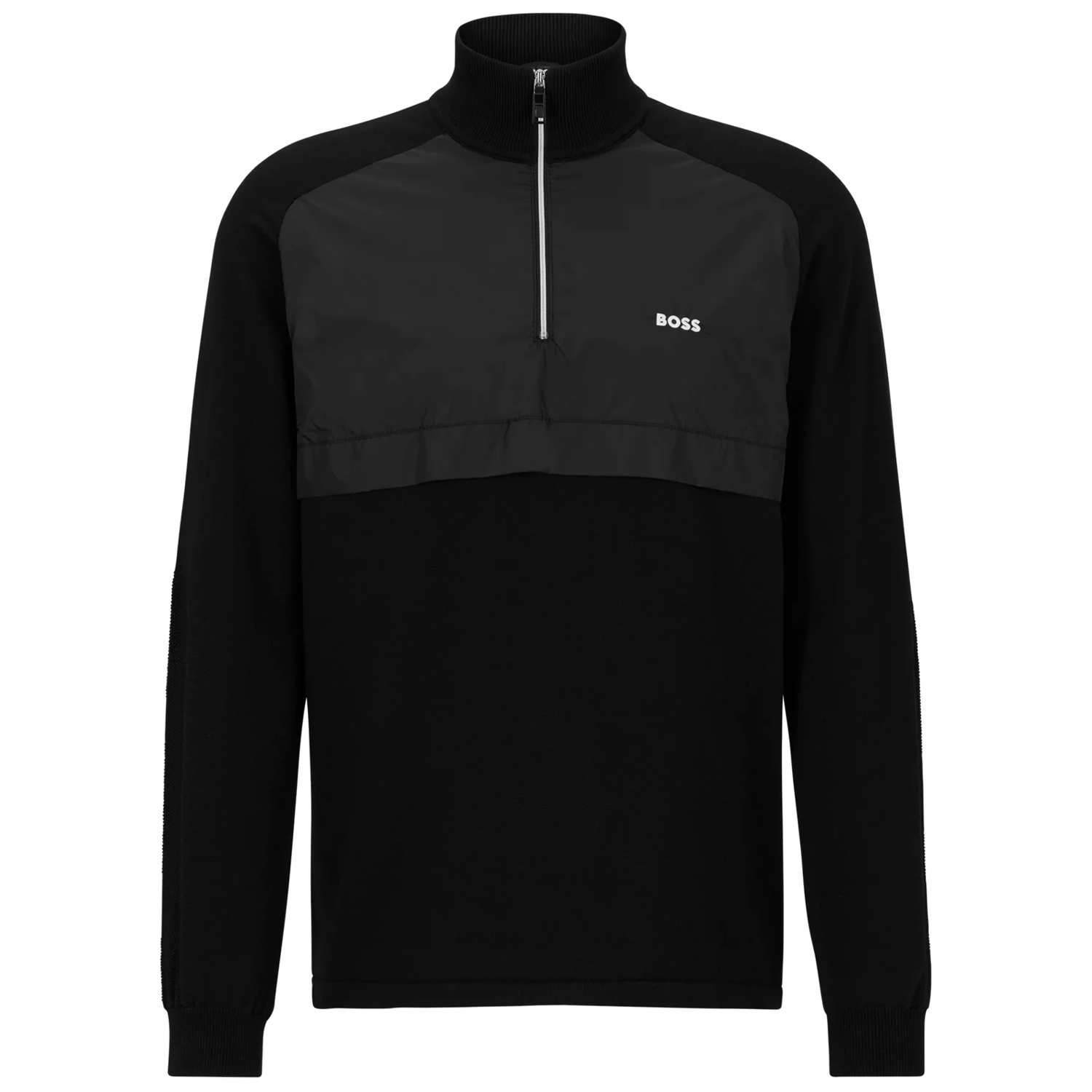 BOSS Zoxel Zip Neck Sweater