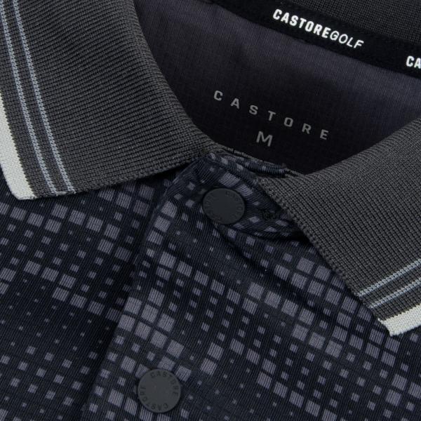 Castore Printed Tech Golf Polo Shirt (MIGRATED)
