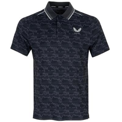 Castore Printed Tech Golf Polo Shirt (MIGRATED)