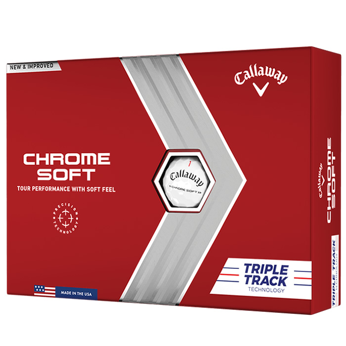 Callaway Chrome Soft Triple Track Golf Balls