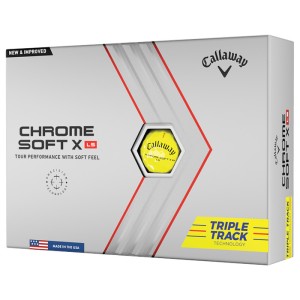 Callaway Chrome Soft X LS Triple Track Golf Balls