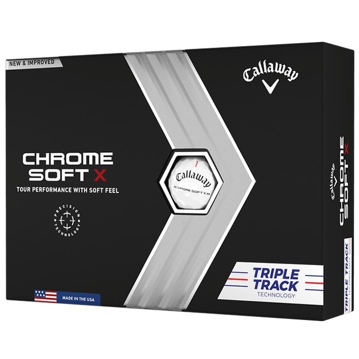 Callaway Chrome Soft X Triple Track Golf Balls