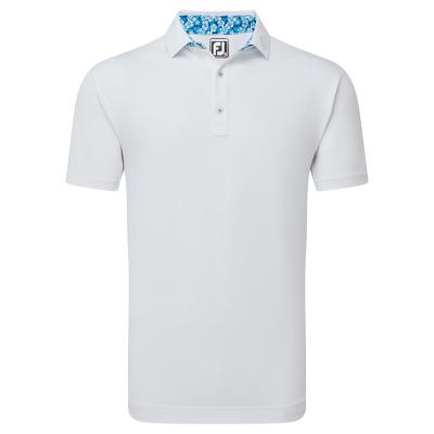 FootJoy Primrose Trim Pique Golf Polo Shirt (MIGRATED)