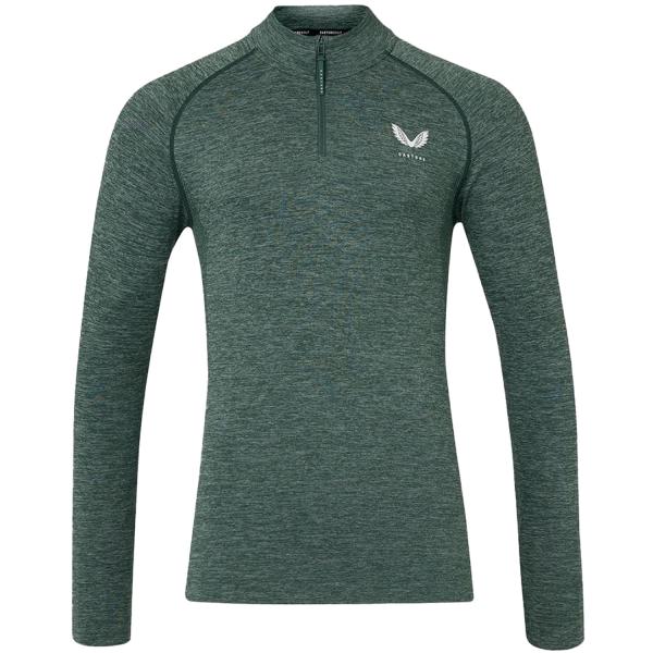 Castore Body Mapped Seamless Zip Neck Sweater (MIGRATED)