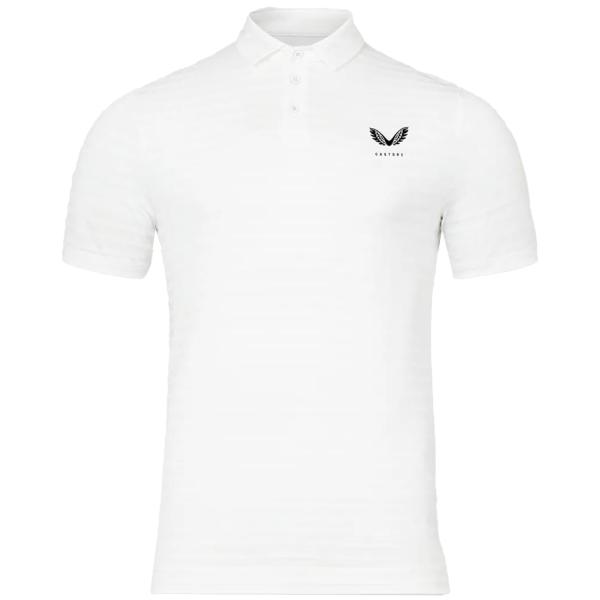 Castore Textured Pique Stripe Polo Shirt (MIGRATED)