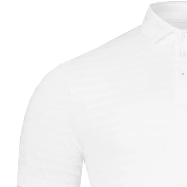 Castore Textured Pique Stripe Polo Shirt (MIGRATED)