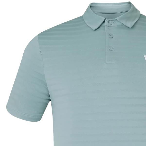 Castore Textured Pique Stripe Polo Shirt (MIGRATED)
