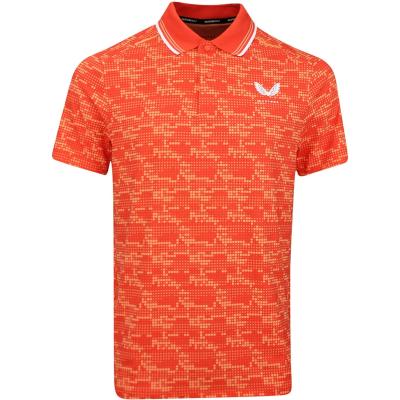 Castore Printed Tech Polo Shirt (MIGRATED)