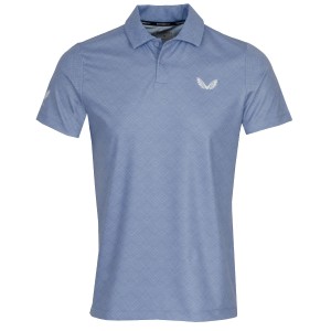 Castore Printed Golf Polo Shirt