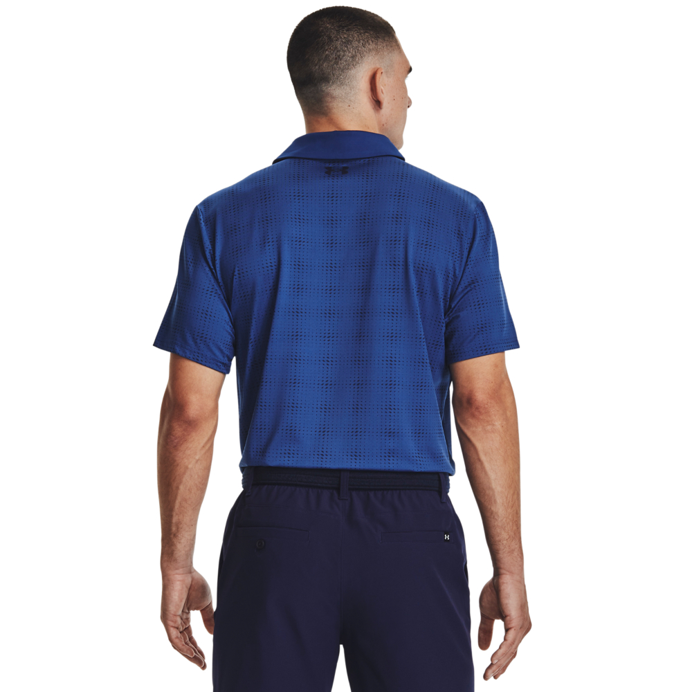 Under Armour Playoff 3.0 Deuce's Grid Golf Polo Shirt