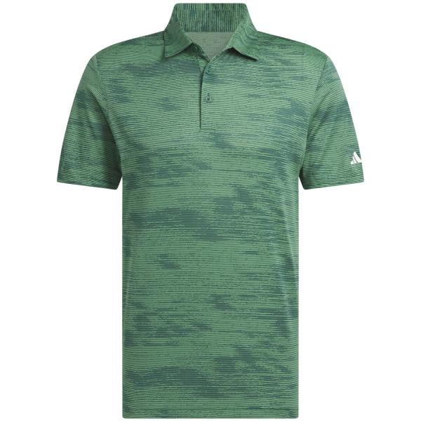 adidas Ultimate365 Textured Stripe Golf Polo Shirt (MIGRATED)