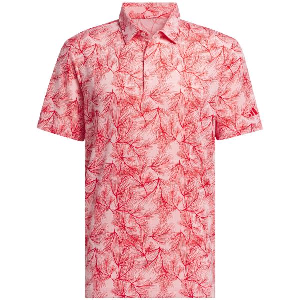 adidas Ultimate365 Mesh Print Golf Polo Shirt (MIGRATED)