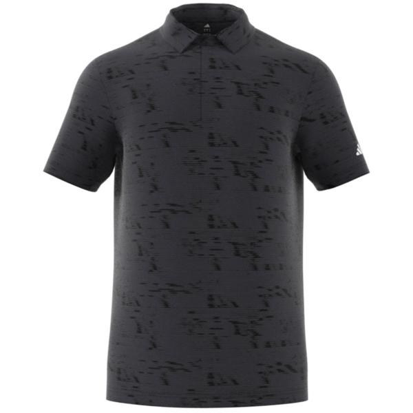 adidas Ultimate365 Textured Stripe Golf Polo Shirt (MIGRATED)