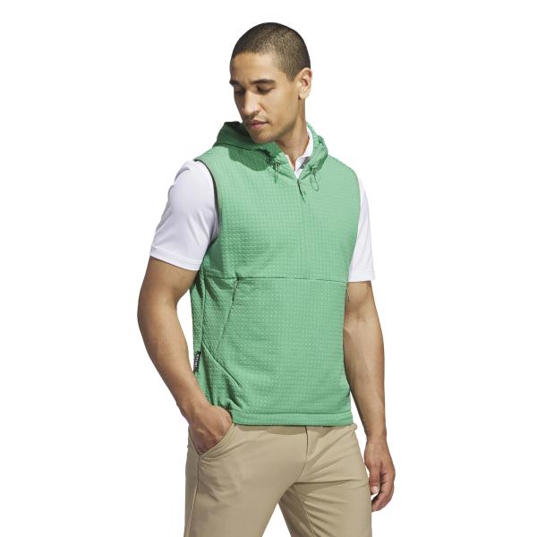 adidas Ultimate365 Tour WIND.RDY Zip Neck Vest Jacket (MIGRATED)