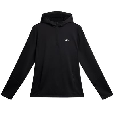 J Lindeberg Aerial Zip Neck Hoodie (MIGRATED)