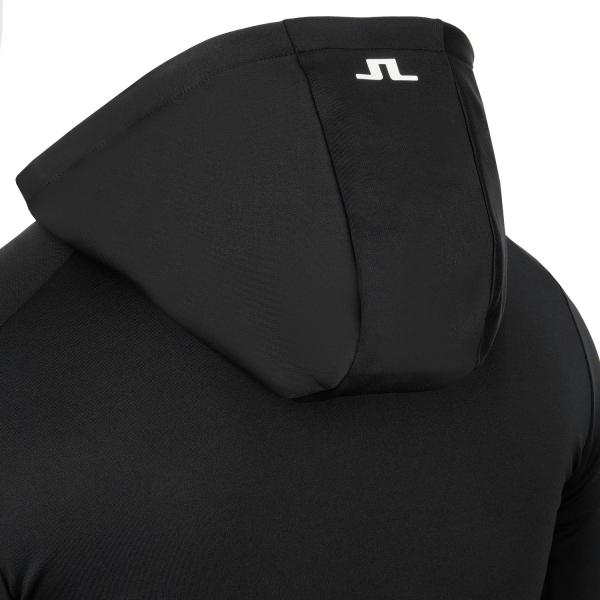 J Lindeberg Aerial Zip Neck Hoodie (MIGRATED)