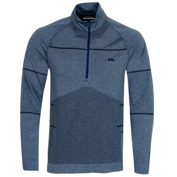 J Lindeberg Jimmy Seamless Zip Neck Sweater