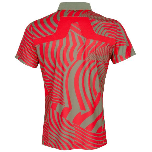 J Lindeberg KV Tour Collection Print Polo Shirt (MIGRATED)