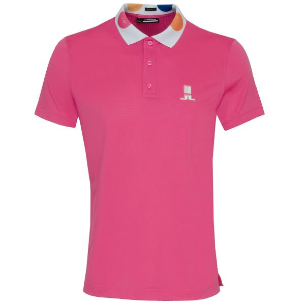 J Lindeberg Tech Mesh Golf Polo Shirt
