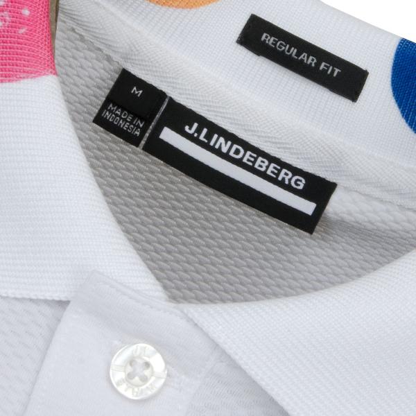 J Lindeberg Tech Mesh Golf Polo Shirt