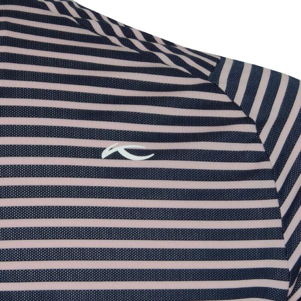 KJUS Luis Stripe Golf Polo Shirt (MIGRATED)