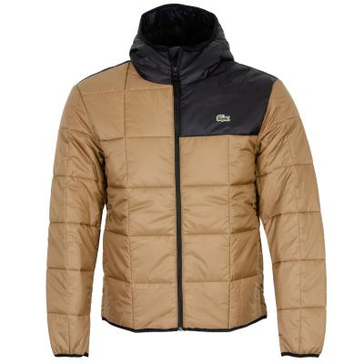 Lacoste Waterproof Padded Hood Puffer Jacket