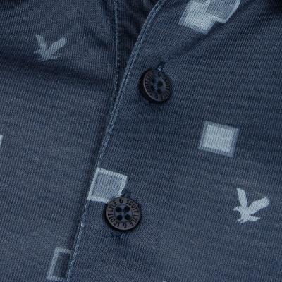 Lyle & Scott Eagle Polka Golf Polo Shirt