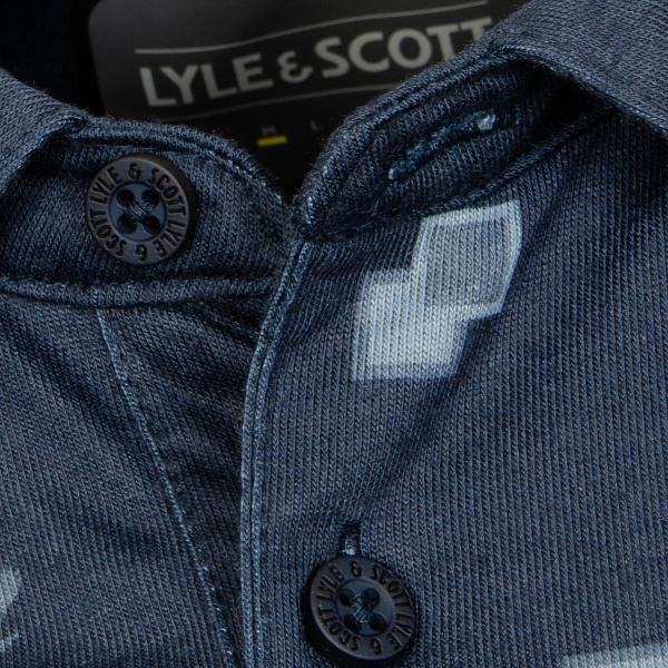 Lyle & Scott Eagle Polka Golf Polo Shirt
