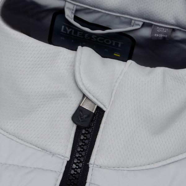 Lyle & Scott Back Fleece Quilted Jacket
