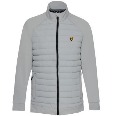 Lyle & Scott Back Fleece Quilted Jacket