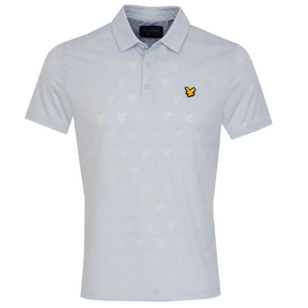 Lyle & Scott Jacquard Golf Polo Shirt
