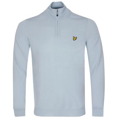 Lyle & Scott Core Zip Neck Merino Mix Golf Sweater