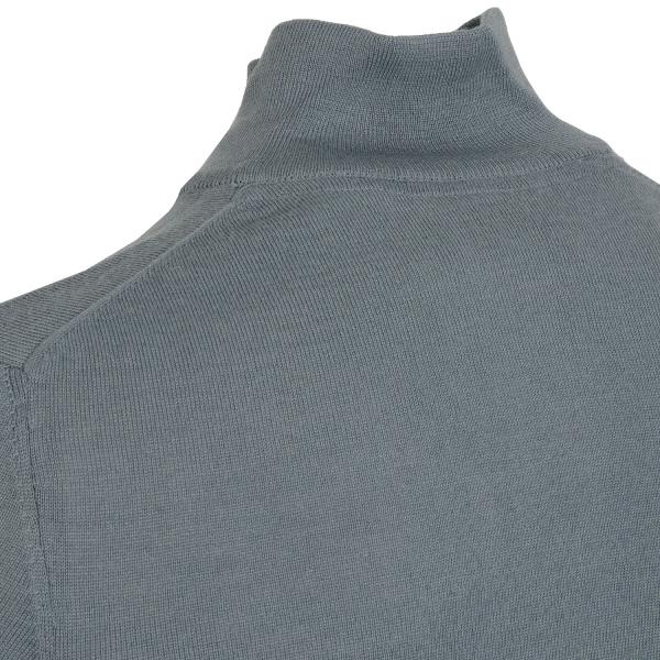 Lyle & Scott Core Merino Mix Zip Neck Golf Sweater (MIGRATED)