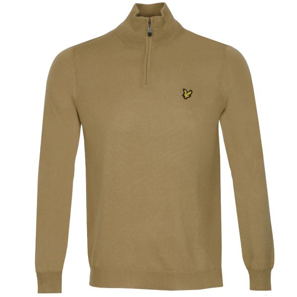 Lyle & Scott Core Zip Neck Merino Mix Golf Sweater