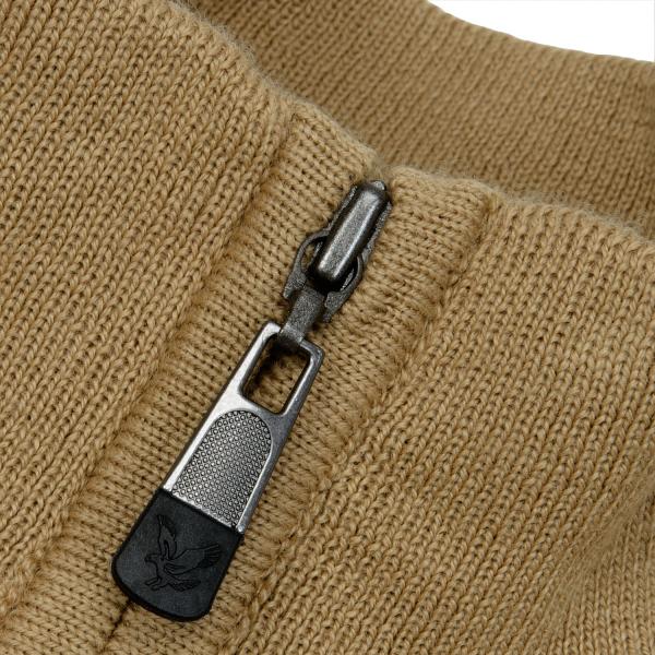Lyle & Scott Core Zip Neck Merino Mix Golf Sweater