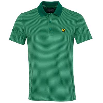 Lyle & Scott Microstripe Golf Polo Shirt